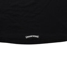 Load image into Gallery viewer, CHROME HEARTS クロムハーツ ザ ローリング・ストーンズ コラボレーションTシャツ ポケットTシャツ リップ&amp;タン ホースシュー スクロールラベル ベロマーク ブラック XLサイズ 美品 中古 4a003779