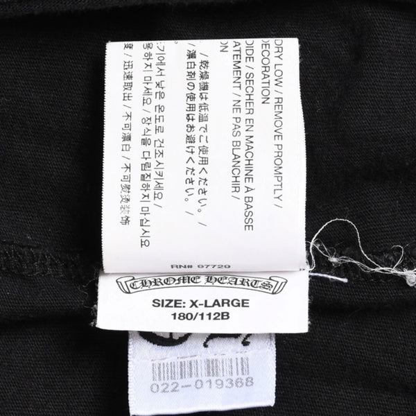 CHROME HEARTS クロムハーツ ザ ローリング・ストーンズ コラボレーションTシャツ ポケットTシャツ リップ&タン XLサイズ 美品 中古 4a003779