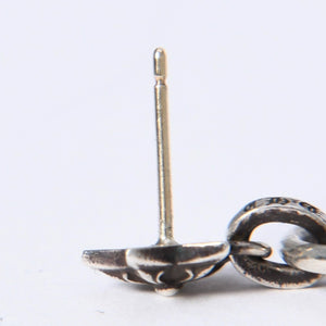 Very good condition CHROME HEARTS PAPER OVAL STAR DROP paper oval star drop earrings Weight approx. 13.14g One ear Used 4a003613