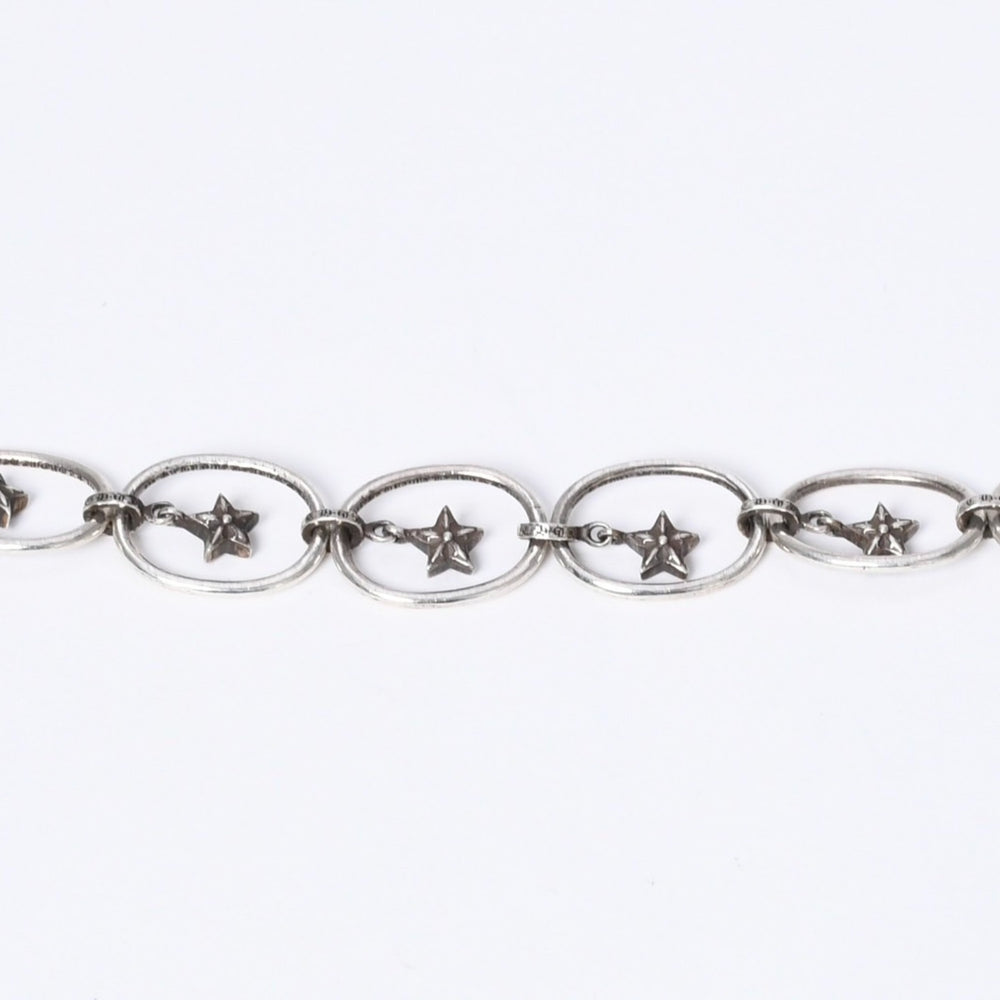Very good condition CHROME HEARTS PAPER OVAL STAR DROP paper oval star drop earrings Weight approx. 13.14g One ear Used 4a003613