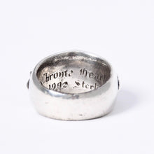 Load image into Gallery viewer, 極美品 CHROME HEARTS クロムハーツ FLORAL CROSS フローラルクロス リング 指輪 重量約18.05g サイズ17号 中古 4a003775