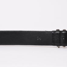 Load image into Gallery viewer, 極美品 CHROME HEARTS クロムハーツ シルバー 3PC ローラー ベルト ブラック マルチカラー サイズ34 レザー 中古 4a003758