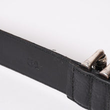 Load image into Gallery viewer, 極美品 CHROME HEARTS クロムハーツ シルバー 3PC ローラー ベルト ブラック マルチカラー サイズ34 レザー 中古 4a003758