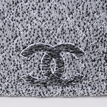画像をギャラリービューアに読み込む, 極美品 CHANEL シャネル クルーズコレクション パイル ビーチバッグ テリークロス ココマーク ホワイト グレー トートバッグ A73336 中古 4a003517