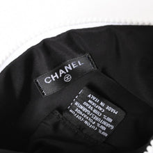 画像をギャラリービューアに読み込む, 極美品 CHANEL シャネル クルーズコレクション パイル ビーチバッグ テリークロス ココマーク ホワイト グレー トートバッグ A73336 中古 4a003517