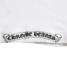画像をギャラリービューアに読み込む, CHROME HEARTS クロムハーツ タンクトップ オールドクロム ホワイト ケルティッククロス スクロールラベル 美品 中古 4a003629