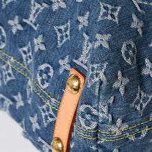 Load image into Gallery viewer, 極美品 LOUIS VUITTON ルイヴィトン モノグラムデニム バギーGM ショルダーバッグ ハンドバッグ M95048 インディゴブルー ゴールド金具 中古 4a003639