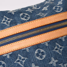Load image into Gallery viewer, 極美品 LOUIS VUITTON ルイヴィトン モノグラムデニム バギーGM ショルダーバッグ ハンドバッグ M95048 インディゴブルー ゴールド金具 中古 4a003639