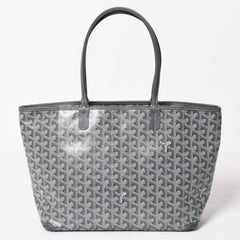 新品同様品 GOYARD ゴヤール アルトワ トートバッグ サンルイPM ゴヤールディンキャンバス SOA020256 グレー 中古 4a003669