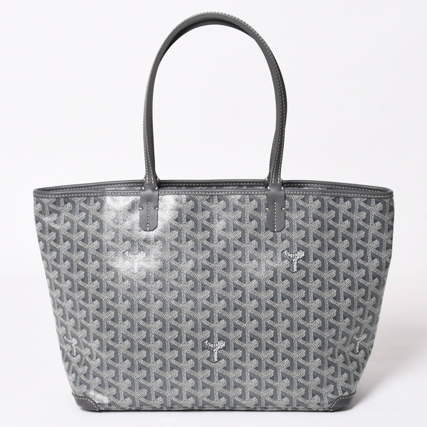 新品同様品 GOYARD ゴヤール アルトワ トートバッグ サンルイPM ゴヤールディンキャンバス SOA020256 グレー 中古 4a003669