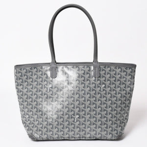 新品同様品 GOYARD ゴヤール アルトワ トートバッグ サンルイPM ゴヤールディンキャンバス SOA020256 グレー 中古 4a003669