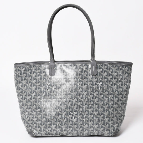 新品同様品 GOYARD ゴヤール アルトワ トートバッグ サンルイPM ゴヤールディンキャンバス SOA020256 グレー 中古 4a003669