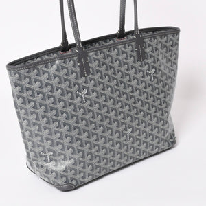 新品同様品 GOYARD ゴヤール アルトワ トートバッグ サンルイPM ゴヤールディンキャンバス SOA020256 グレー 中古 4a003669