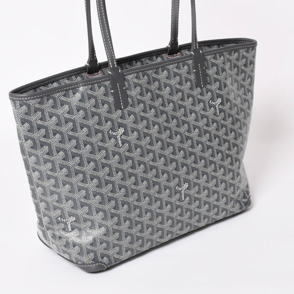 新品同様品 GOYARD ゴヤール アルトワ トートバッグ サンルイPM ゴヤールディンキャンバス SOA020256 グレー 中古 4a003669