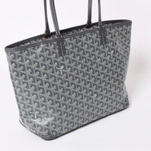 画像をギャラリービューアに読み込む, 新品同様品 GOYARD ゴヤール アルトワ トートバッグ サンルイPM ゴヤールディンキャンバス SOA020256 グレー 中古 4a003669