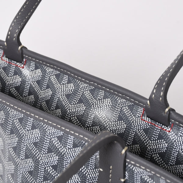 新品同様品 GOYARD ゴヤール アルトワ トートバッグ サンルイPM ゴヤールディンキャンバス SOA020256 グレー 中古 4a003669