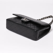 画像をギャラリービューアに読み込む, 楽天Shopify商品名取込用 極美品 CHANEL シャネル マトラッセ25 Wフラップ Wチェーンショルダーバッグ 6番台 ラムスキン ココマーク ブラック シルバー金具 中古 4a003645 6