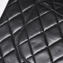 画像をギャラリービューアに読み込む, 楽天Shopify商品名取込用 極美品 CHANEL シャネル マトラッセ25 Wフラップ Wチェーンショルダーバッグ 6番台 ラムスキン ココマーク ブラック シルバー金具 中古 4a003645 6