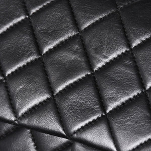 極美品 CHANEL シャネル マトラッセ25 Wフラップ Wチェーンショルダーバッグ 6番台 ラムスキン ココマーク ブラック シルバー金具 中古 4a003645 6