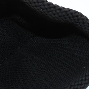 CHROME HEARTS BEANIE CASH CH CROSS CH Cross Beanie Knit Cap Early Model Cross Patch Cashmere Silver 925 Good Condition Used 4a003867