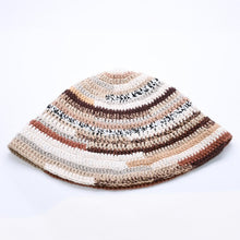 画像をギャラリービューアに読み込む, 極美品 MIUMIU ミュウミュウ バケットハット Bucket Hat ハット ブラウン ベージュ マルチカラー 5HC326 中古 4a002779