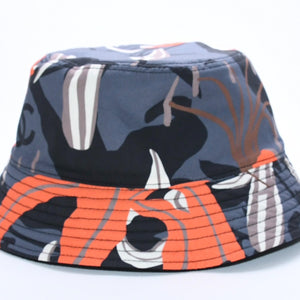 Very good condition CHANEL Cocomark M23A Hat Cotton Black Pink Multicolor Used 4a002780