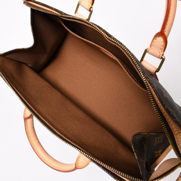新品同様 LOUIS VUITTON ルイヴィトン モノグラム ポパンクール ハンドバッグ M40009 ロゴ モノグラムキャンバス ブラウン 中古 4a003648