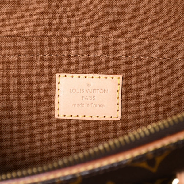 新品同様 LOUIS VUITTON ルイヴィトン モノグラム ポパンクール ハンドバッグ M40009 ロゴ モノグラムキャンバス ブラウン 中古 4a003648