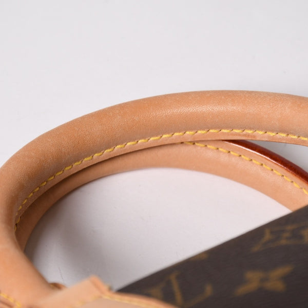 新品同様 LOUIS VUITTON ルイヴィトン モノグラム ポパンクール ハンドバッグ M40009 ロゴ モノグラムキャンバス ブラウン 中古 4a003648