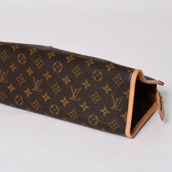新品同様 LOUIS VUITTON ルイヴィトン モノグラム ポパンクール ハンドバッグ M40009 ロゴ モノグラムキャンバス ブラウン 中古 4a003648