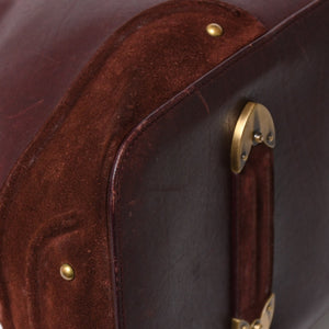 Christian Dior クリスチャンディオール Hand Bag ハンドバッグ バーガンディ ワインレッド 05-MA-0047 マットゴールド金具 美品 中古 4a003654