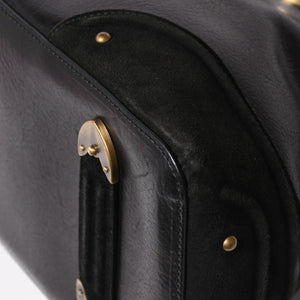 Christian Dior Jeanne Handbag 05-MA-0067 Calf Leather Suede Galliano Period Metal Plate Studs Gold Hardware Good Condition Used 4a003653