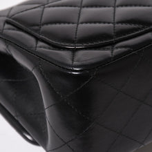 画像をギャラリービューアに読み込む, 新品同様 CHANEL シャネル ミニマトラッセ17 Sフラップ Sチェーンショルダーバッグ 18番台 ココマーク ラムスキン ブラック 中古 4a003658