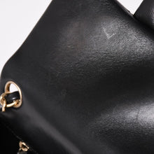 画像をギャラリービューアに読み込む, 新品同様 CHANEL シャネル ミニマトラッセ17 Sフラップ Sチェーンショルダーバッグ 18番台 ココマーク ラムスキン ブラック 中古 4a003658