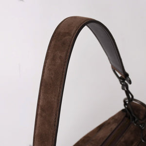 極美品 BALENCIAGA バレンシアガ ル シティ モト スモール メッセンジャーバッグ 638524 エディターズ カーフスキン ライトエスプレッソ 中古 4a003642