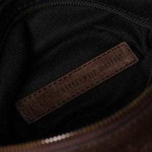 極美品 BALENCIAGA バレンシアガ ル シティ モト スモール メッセンジャーバッグ 638524 エディターズ カーフスキン ライトエスプレッソ 中古 4a003642