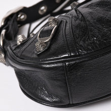 画像をギャラリービューアに読み込む, 極美品 BALENCIAGA バレンシアガ ショルダーバッグ Le cagole ルカゴール ブラック 671309 中古 4a003814