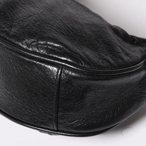 Very good condition BALENCIAGA Balenciaga shoulder bag Le cagole black 671309 used 4a003814
