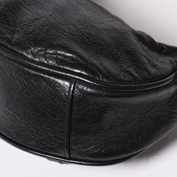 Very good condition BALENCIAGA Balenciaga shoulder bag Le cagole black 671309 used 4a003814