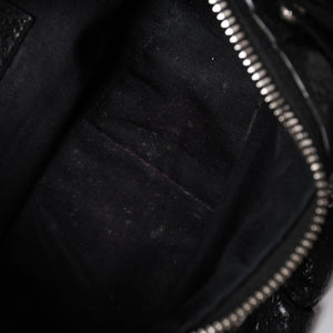 Very good condition BALENCIAGA Balenciaga shoulder bag Le cagole black 671309 used 4a003814