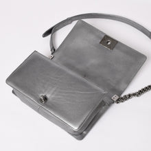 Load image into Gallery viewer, 極美品 CHANEL シャネル ボーイシャネル チェーンショルダーバッグ 20番台 ツイード レザー シルバー金具 中古 4a003664