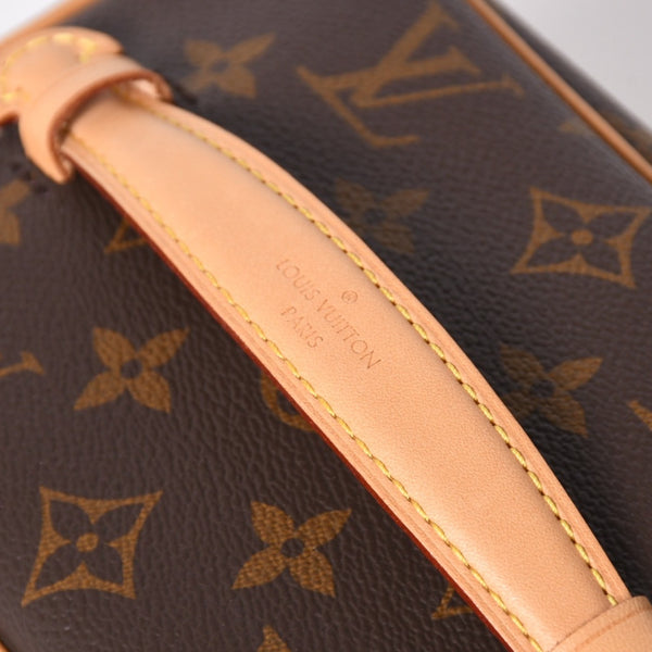 New and unused LOUIS VUITTON Nice Mini Vanity Bag M44495 Cosmetic Pouch Cosmetic Pouch Monogram Canvas Brown Gold Hardware Used 4a003655