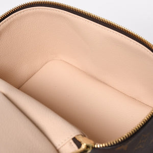 New and unused LOUIS VUITTON Nice Mini Vanity Bag M44495 Cosmetic Pouch Cosmetic Pouch Monogram Canvas Brown Gold Hardware Used 4a003655