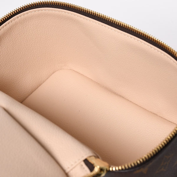 New and unused LOUIS VUITTON Nice Mini Vanity Bag M44495 Cosmetic Pouch Cosmetic Pouch Monogram Canvas Brown Gold Hardware Used 4a003655