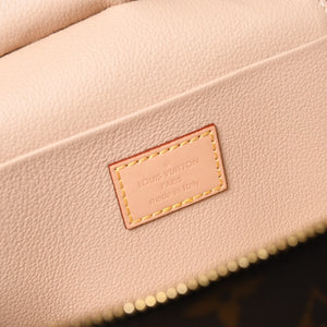 New and unused LOUIS VUITTON Nice Mini Vanity Bag M44495 Cosmetic Pouch Cosmetic Pouch Monogram Canvas Brown Gold Hardware Used 4a003655
