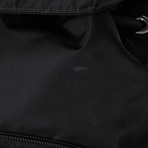 Very good condition PRADA Rucksack Shoulder Bag Nylon Silver Metal Fittings Triangle Logo Saffiano Used 4a003693