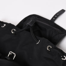 Load image into Gallery viewer, 極美品 PRADA プラダ リュック ショルダーバッグ ナイロン シルバー金具 三角ロゴ サフィアーノ 中古 4a003693