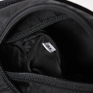 Very Good Condition PRADA Re-Nylon Mini Tote Bag BN0332 Tesuto Nylon Leather Black Triangle Logo Plate 31 Size Used 4a003666