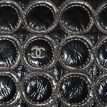 画像をギャラリービューアに読み込む, CHANEL シャネル チェーンショルダーバッグ 12番台 パテントレザー ブラック シルバー金具 良品 中古 4a003668