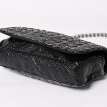 画像をギャラリービューアに読み込む, CHANEL シャネル チェーンショルダーバッグ 12番台 パテントレザー ブラック シルバー金具 良品 中古 4a003668
